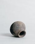 Yoshiyuki Shimizu Pit Fire Round Flower Vase C
