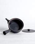 Nankei Flat Bottom Kyusu - Black
