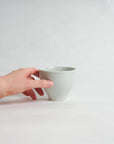 No. 2 White Porcelain Yunomi - Yuriko Morioka