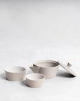 Nankei Nesting Kyusu & Cup Set - White