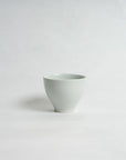 No. 2 White Porcelain Yunomi - Yuriko Morioka