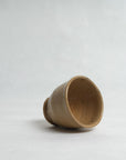No. 3 Natural Glaze Yunomi - Shigeyoshi Morioka
