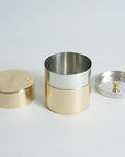 Kaikado 120g Brass Tea Caddy