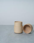 Tea Caddy Small - Natural
