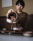 Silver Plated Copper Teapot #5 - Yumi Nakamura (pre-order)