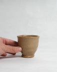 No. 3 Natural Glaze Yunomi - Shigeyoshi Morioka