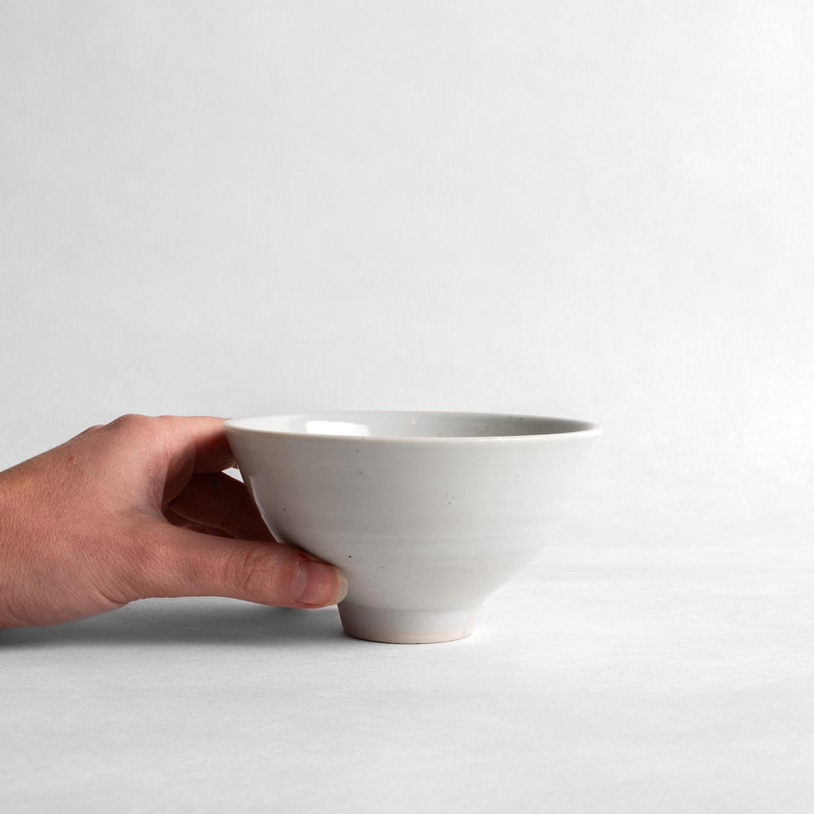 Hakuji Small Chawan - Yoshiyuki Shimizu