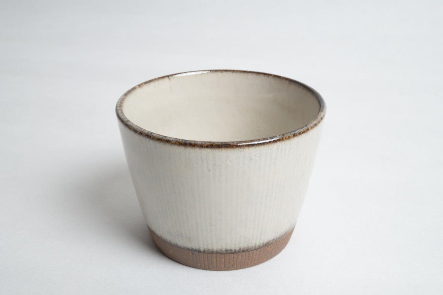 Ivory Glaze Choko - Large