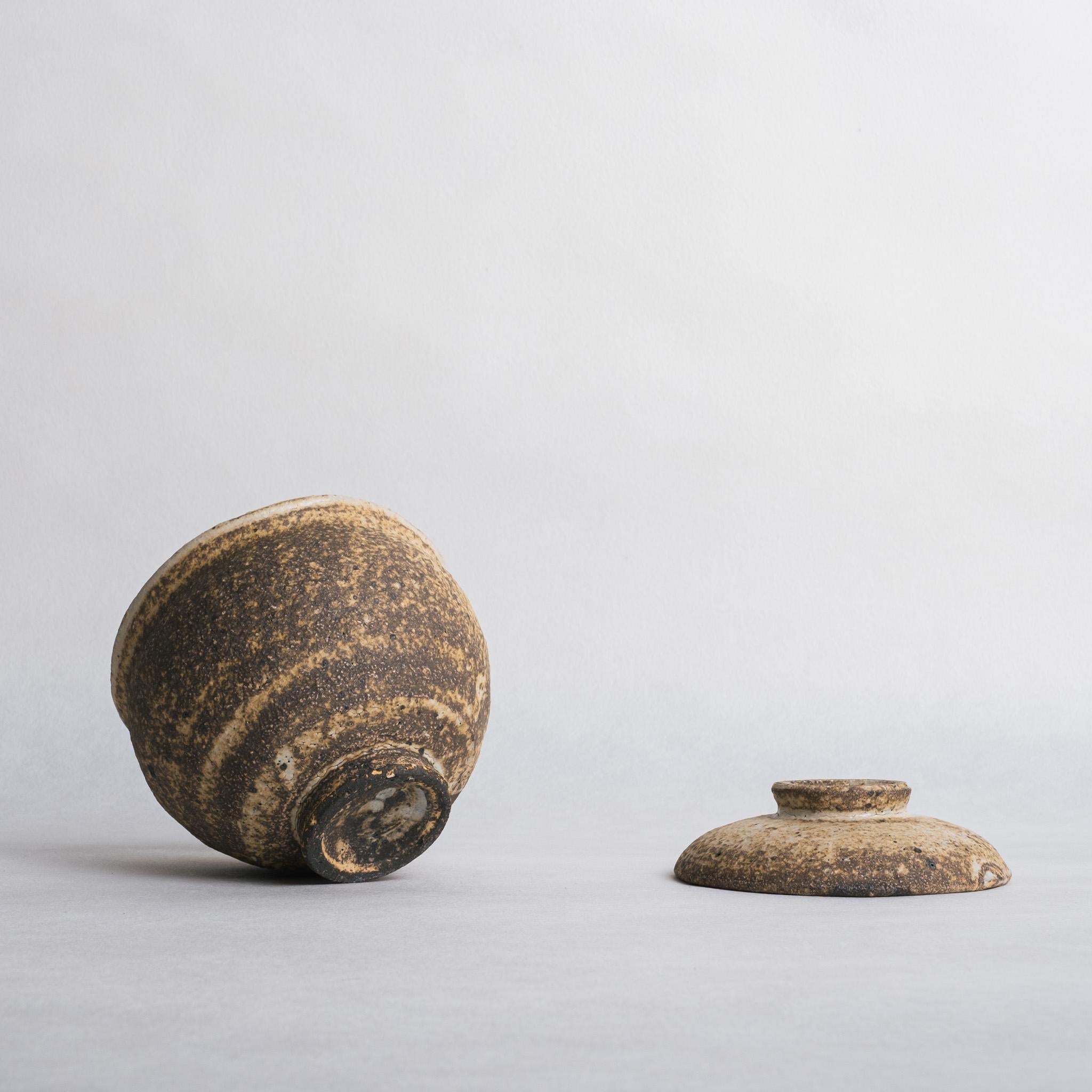 Moegi Lidded Cup - Naoko Murakami – Kettl