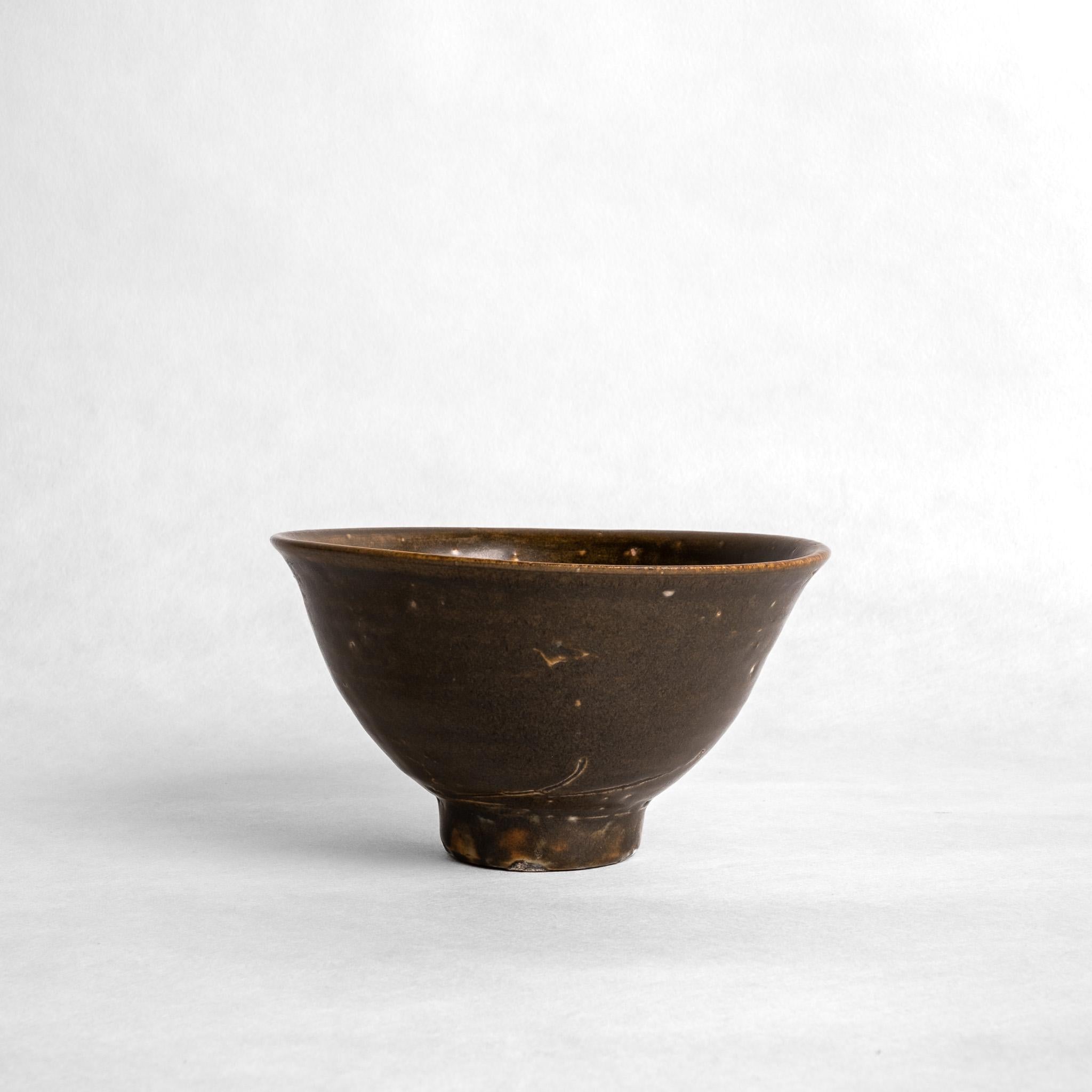 Iron glaze wan - Yoshiyuki Shimizu