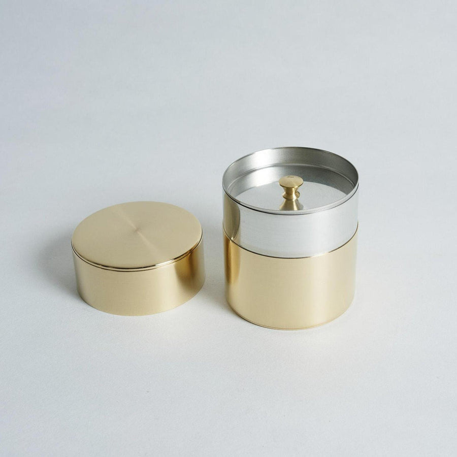 Kaikado 120g Brass Tea Caddy