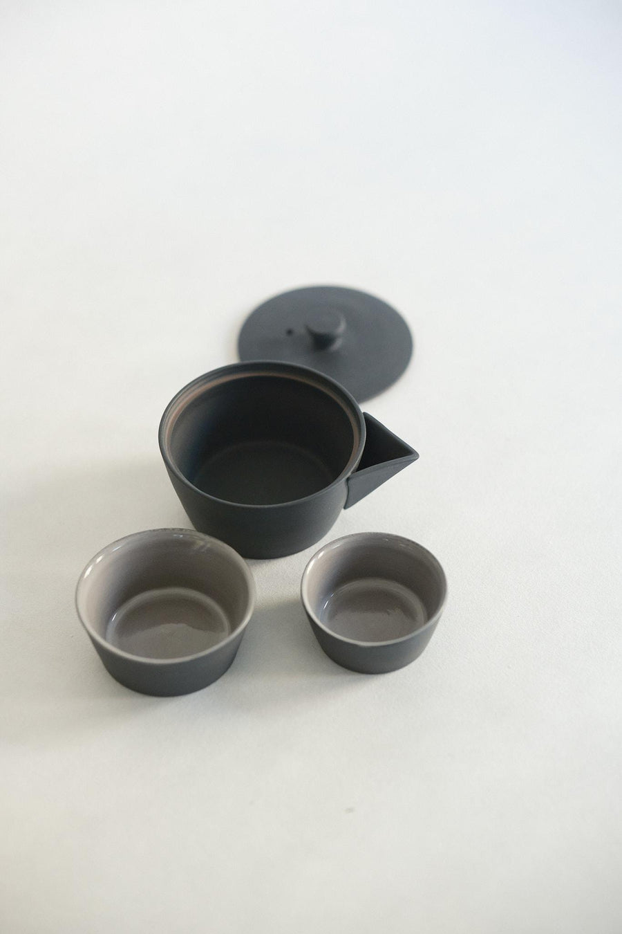 Nankei Nesting Kyusu & Cup Set - Black