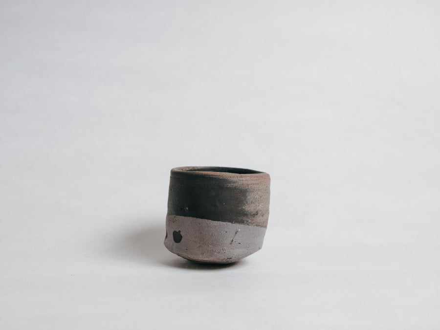 Yoshiyuki Shimizu Okinawa Black Clay Chawan