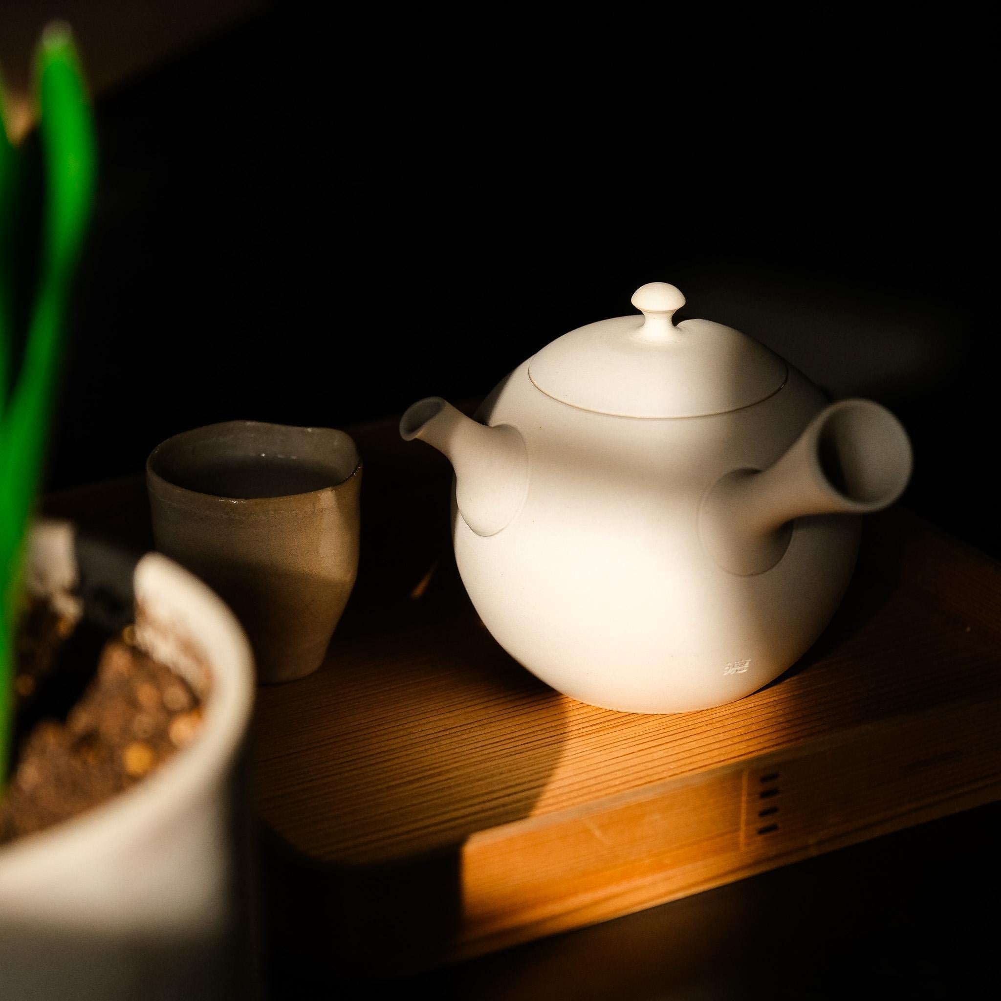 Tokuta Fujita White Kyusu