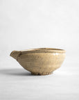 Asahikawa Spouted Tea Bowl (beige) - Kazuhiko Kudō