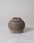 White Slip Dark Clay Vase #5