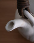 White Dobin Tea Pot