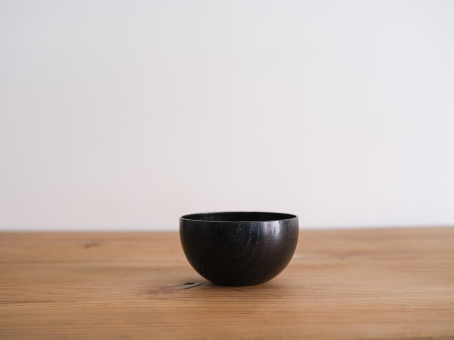 Wooden Bowl - Chestnut - Black