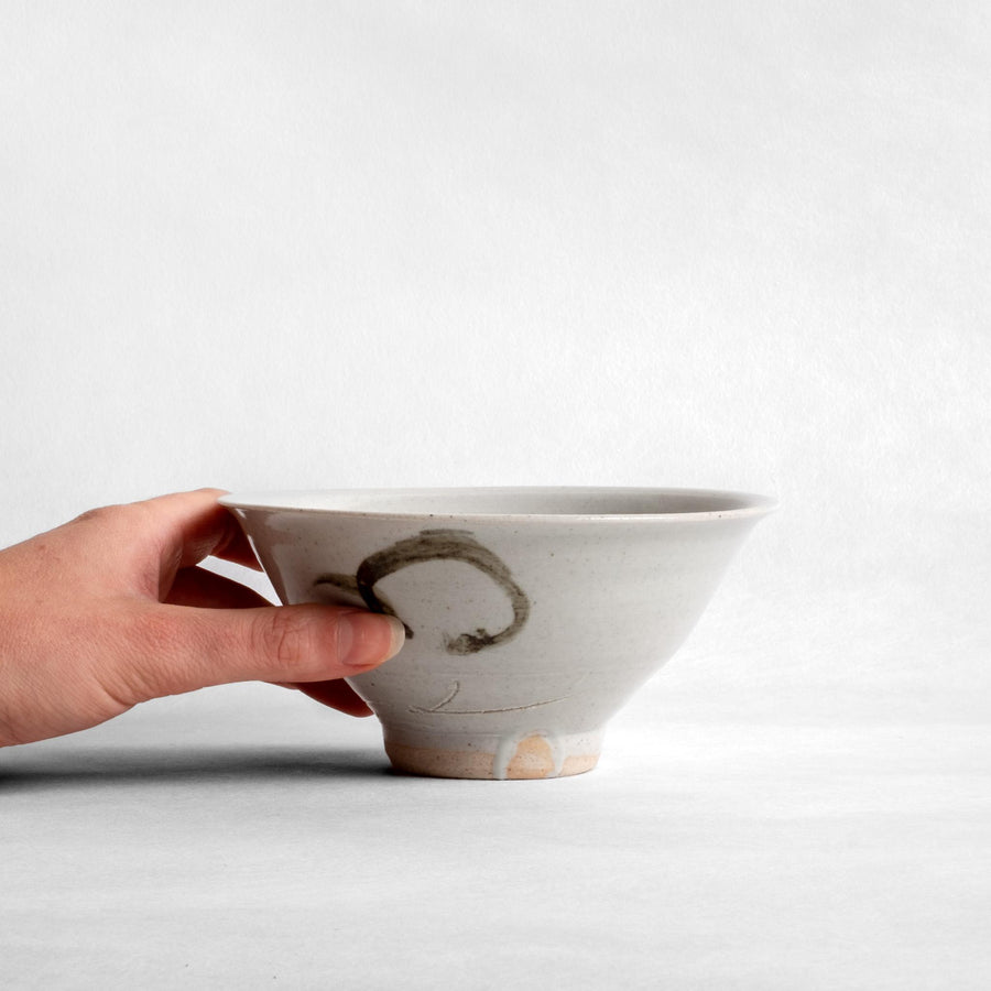 Iron Sand Tea Bowl  - Yoshiyuki Shimizu
