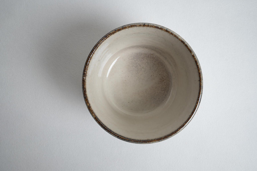 Ivory Glaze Choko - Large