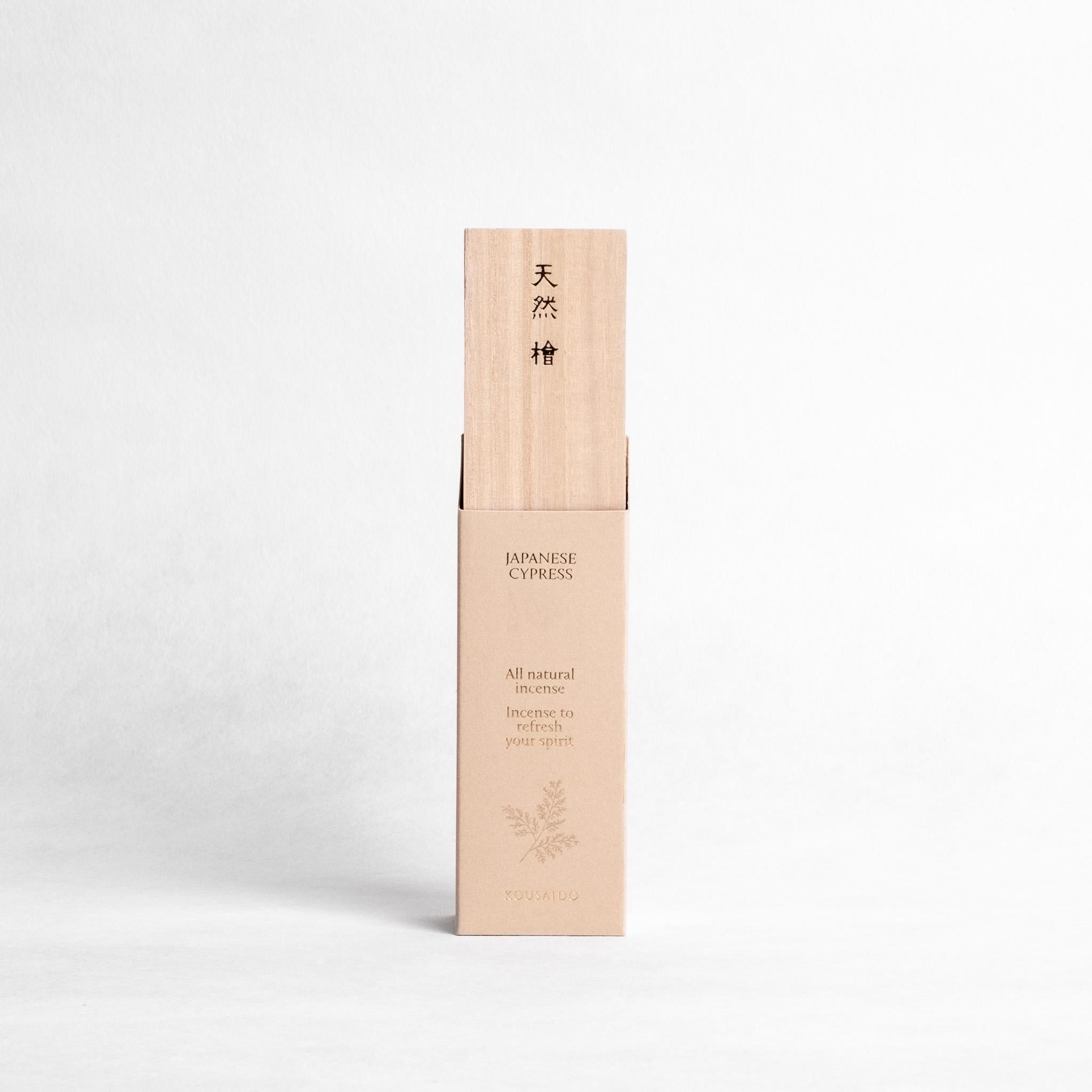 Natural Premium Incense - Japanese Cypress