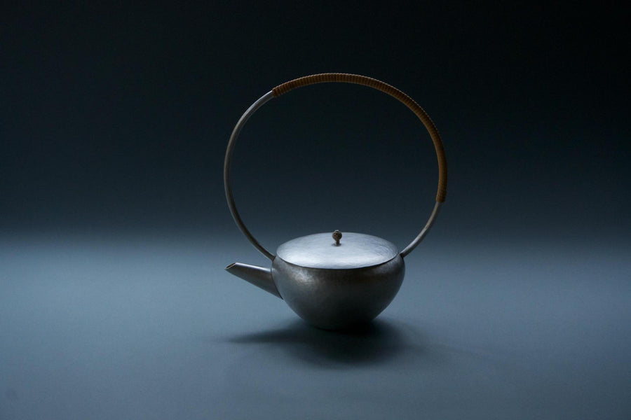 Silver Plated Copper Teapot #3 - Yumi Nakamura (pre-order)