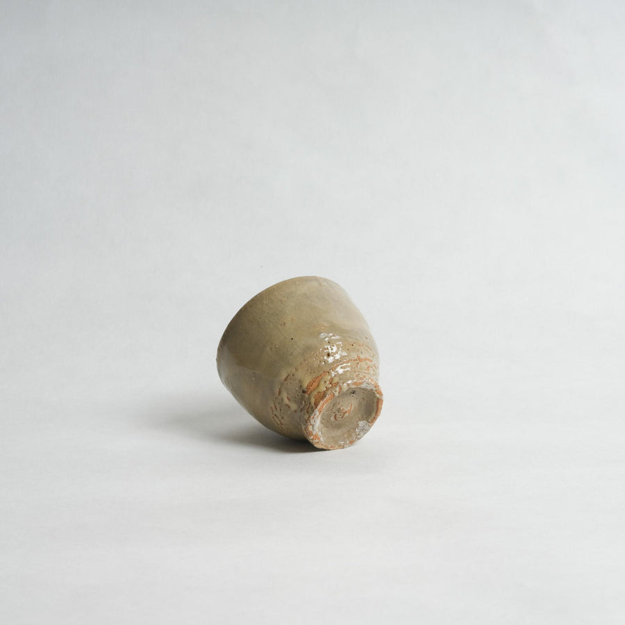 No. 2 Natural Glaze Yunomi - Shigeyoshi Morioka