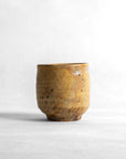 Asahikawa tea cup (beige crackle) - Kazuhiko Kudō