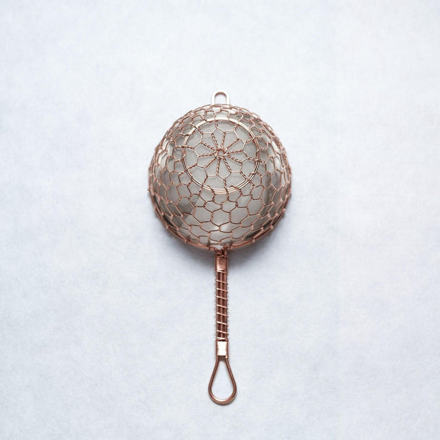 Kanaami Tsuji Tea Strainer (Large, Copper)