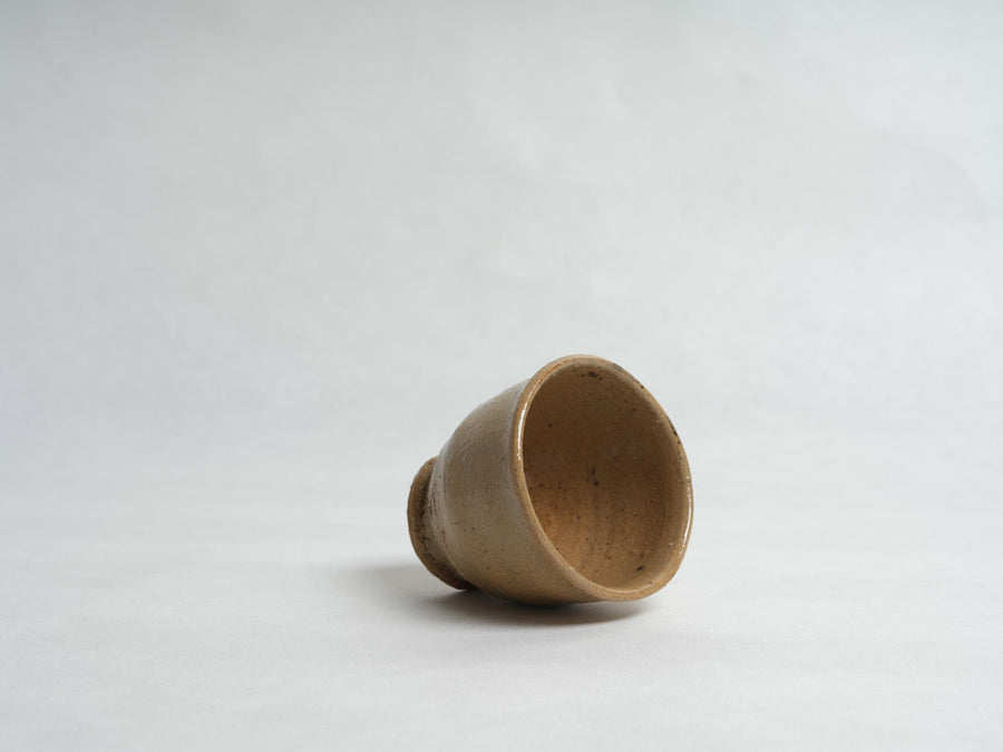 No. 3 Natural Glaze Yunomi - Shigeyoshi Morioka