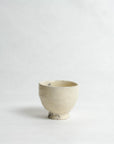 White Slip Glaze Yunomi - Shigeyoshi Morioka