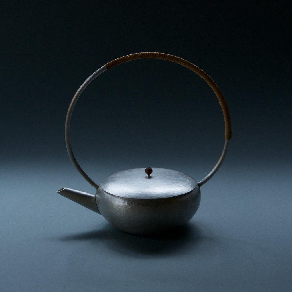 Silver Plated Copper Teapot #4 - Yumi Nakamura (pre-order)