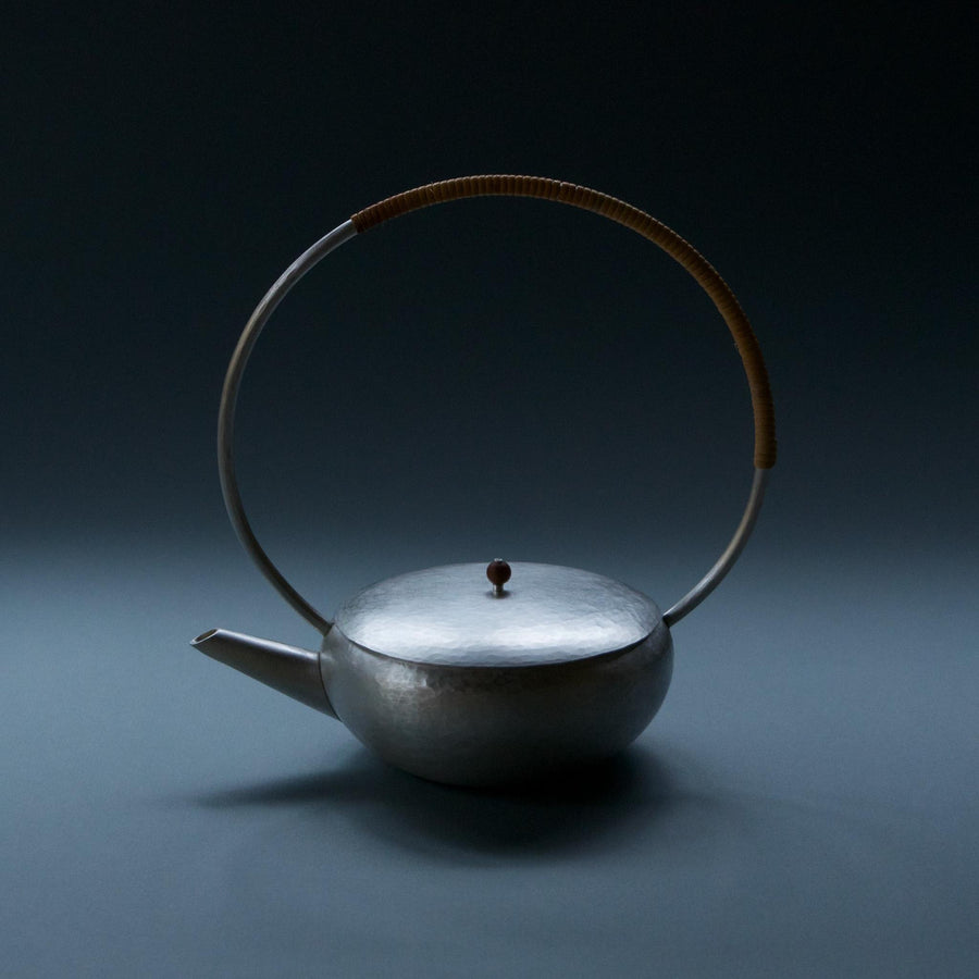 Silver Plated Copper Teapot #4 - Yumi Nakamura (pre-order)
