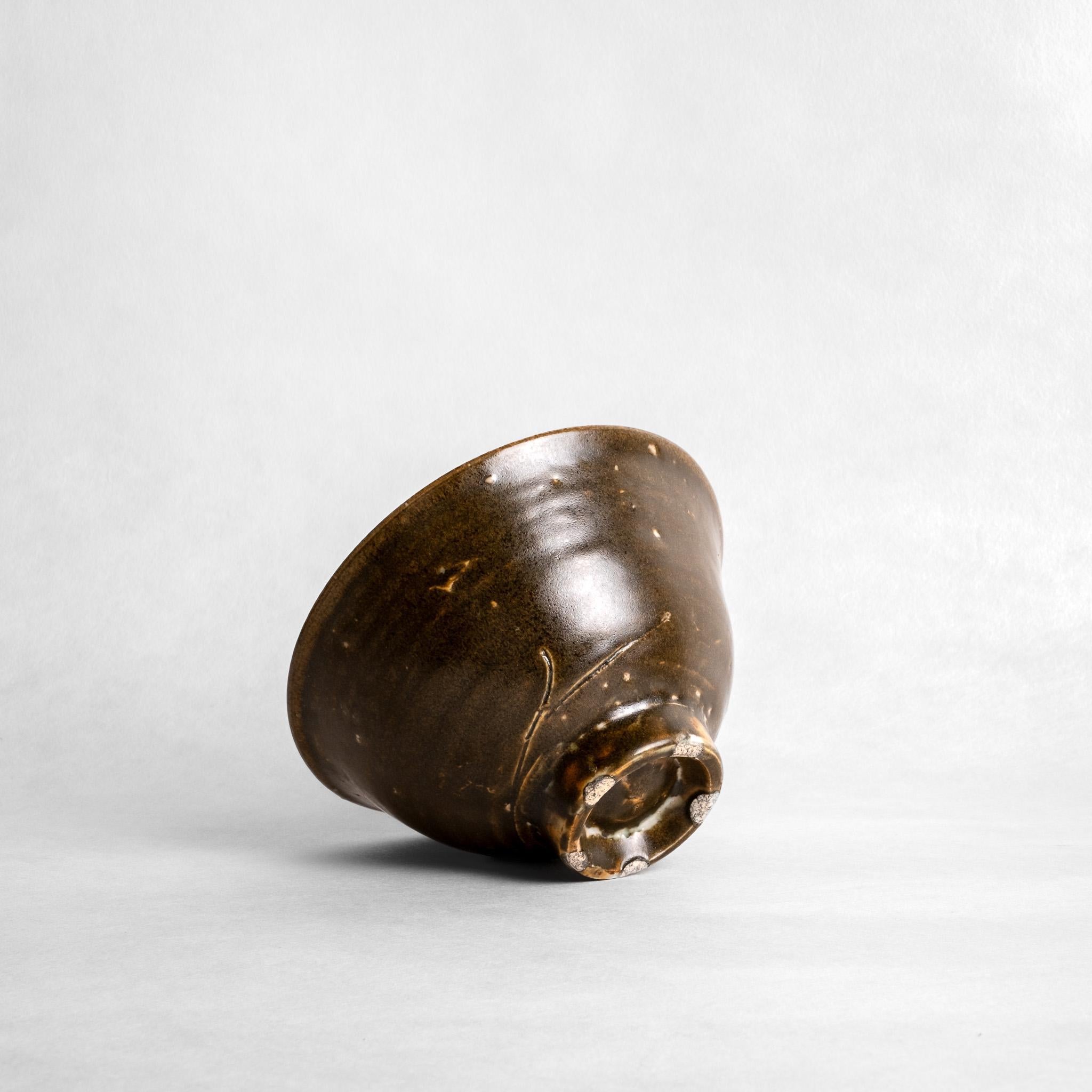 Iron glaze wan - Yoshiyuki Shimizu