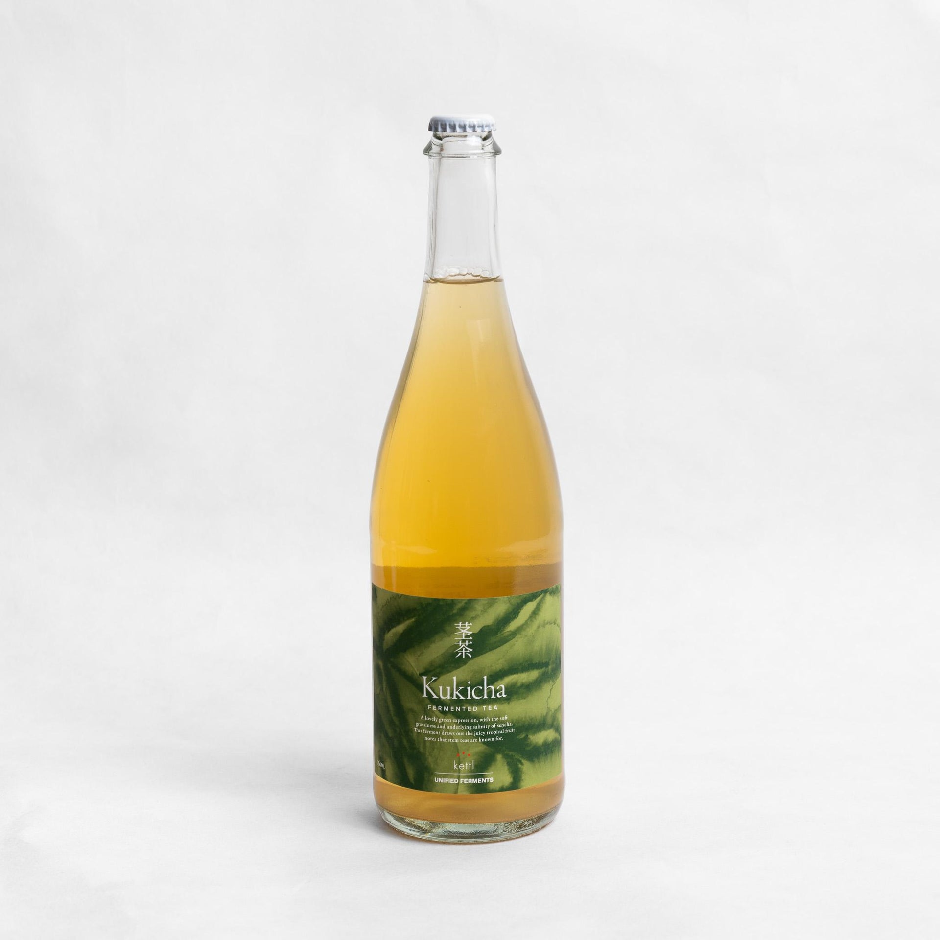 Kettl x Unified Ferments Kukicha Kombucha - 750ml - 750ml