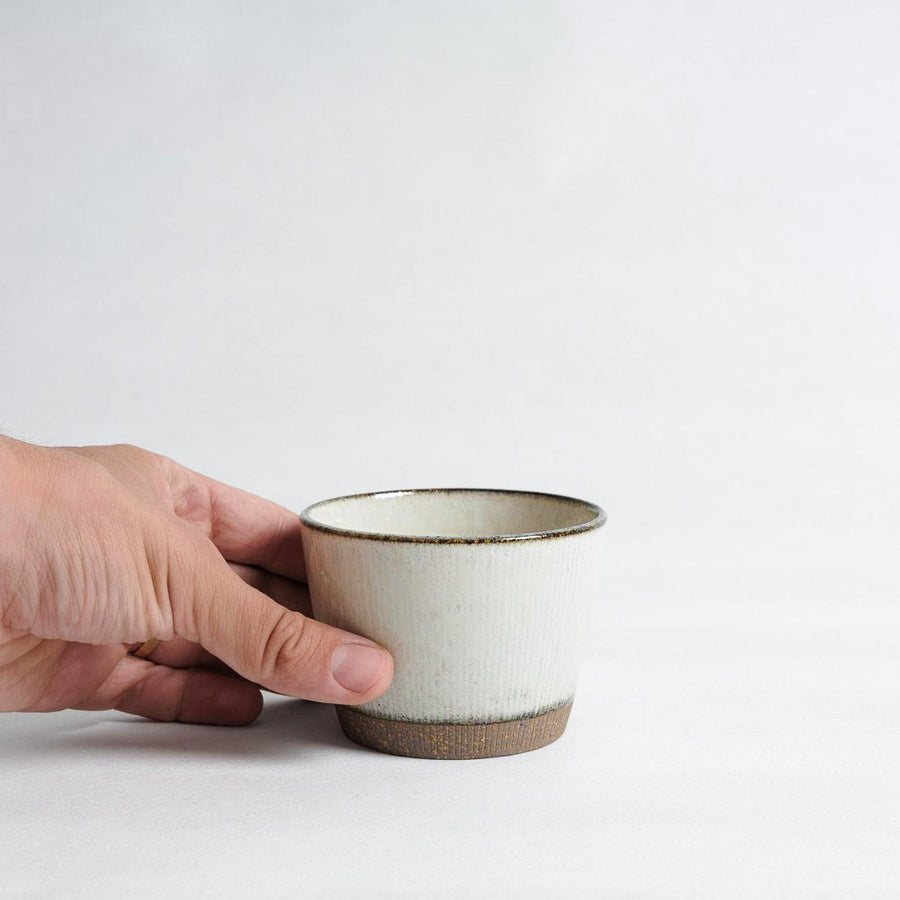 Ivory Glaze Choko - Large