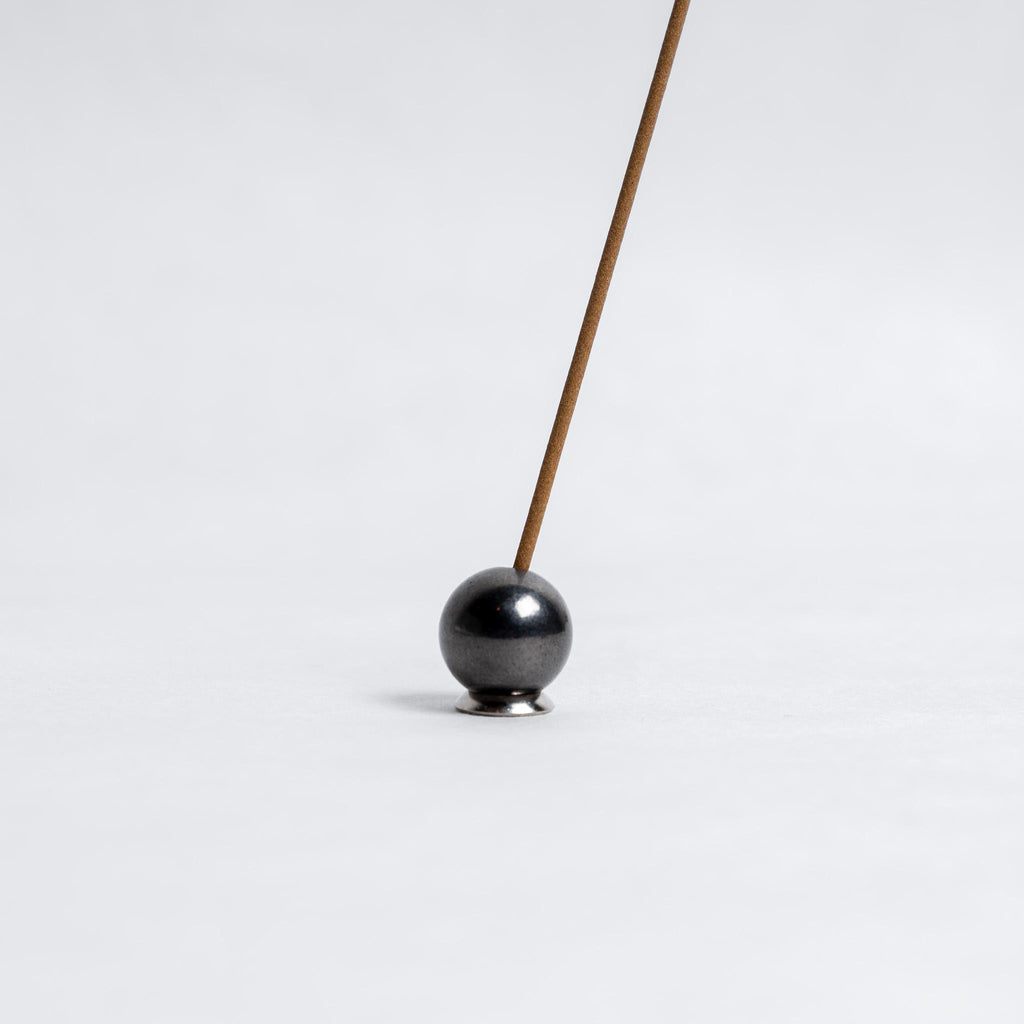 Blackened Brass Ball Incense Burner
