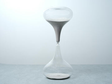 Sand Hourglass Silver - 5 minute