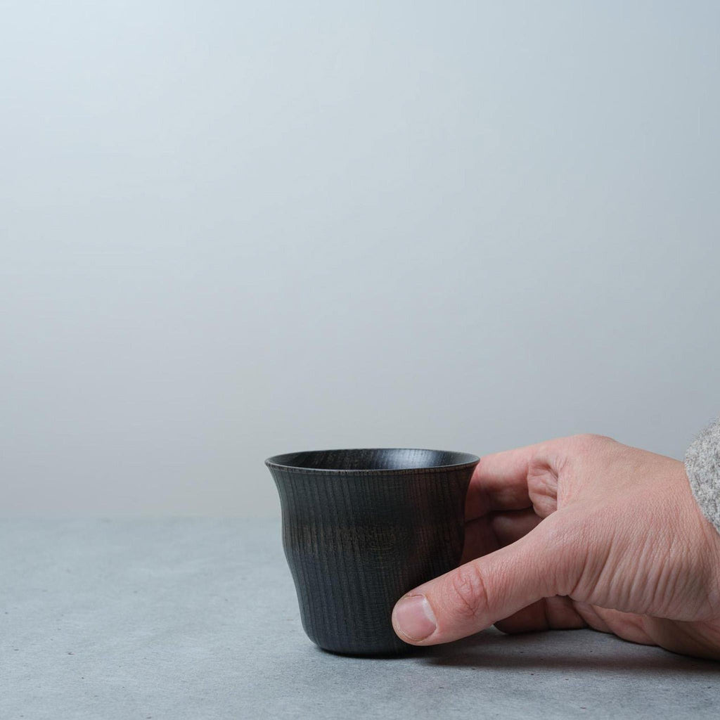 Hashikko Cup Asanami - Keyaki - Black