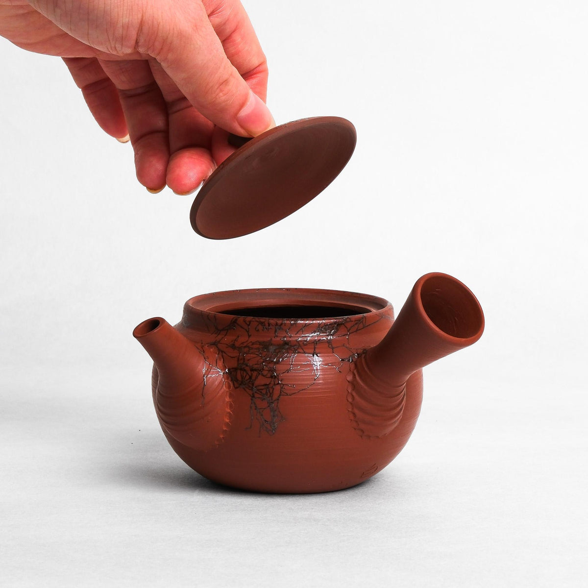 Hakusan Red Mogake Kyusu