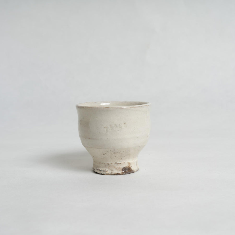 White Glaze Peace Mug - Shigeyoshi Morioka