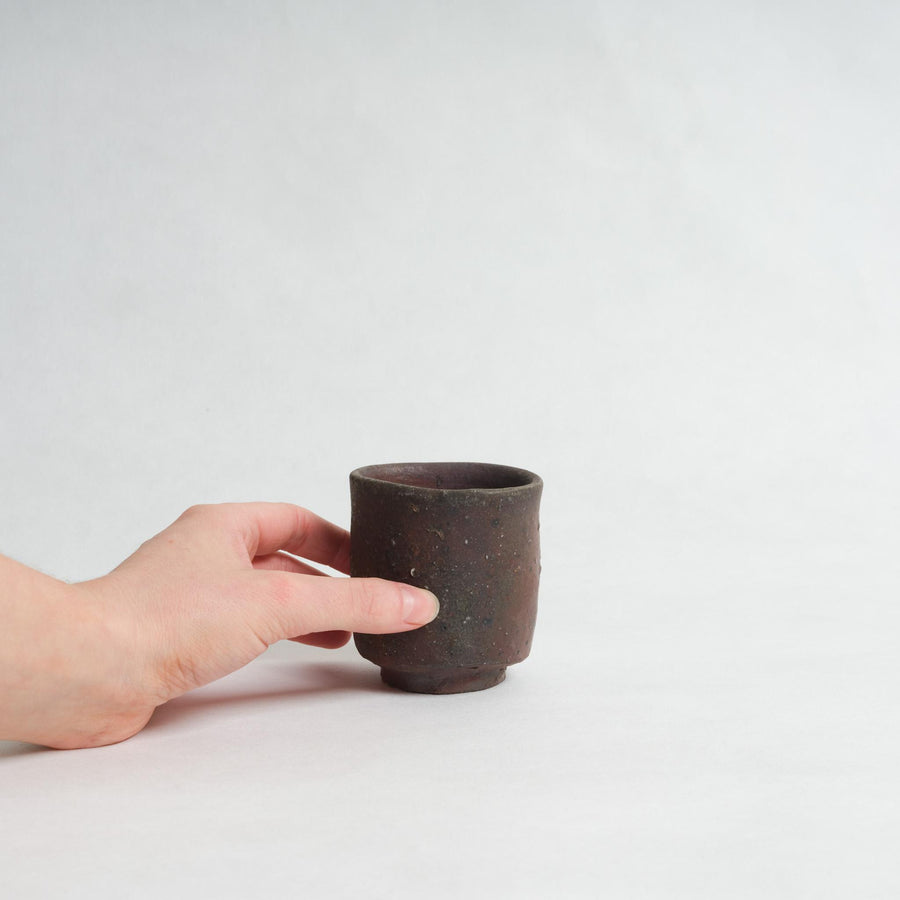 No. 6 Bizen Style Yunomi - Shigeyoshi Morioka