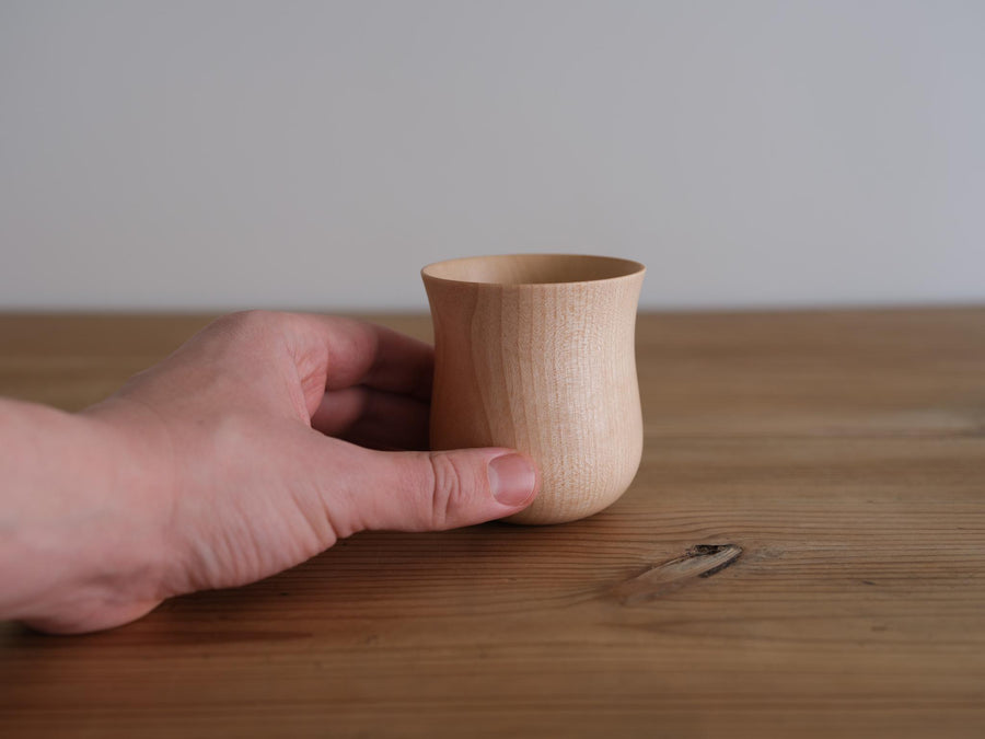 Yunomi Cup - Japanese Cherry Birch - Natural