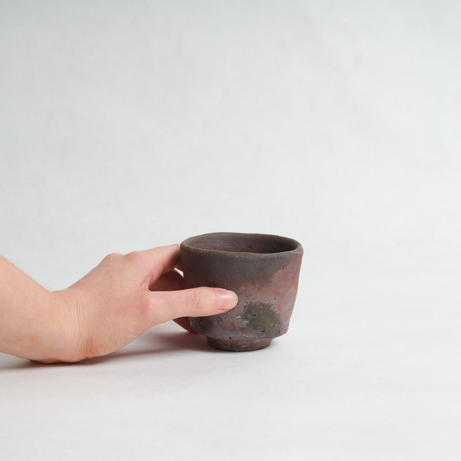 No. 7 Bizen Style Yunomi - Shigeyoshi Morioka