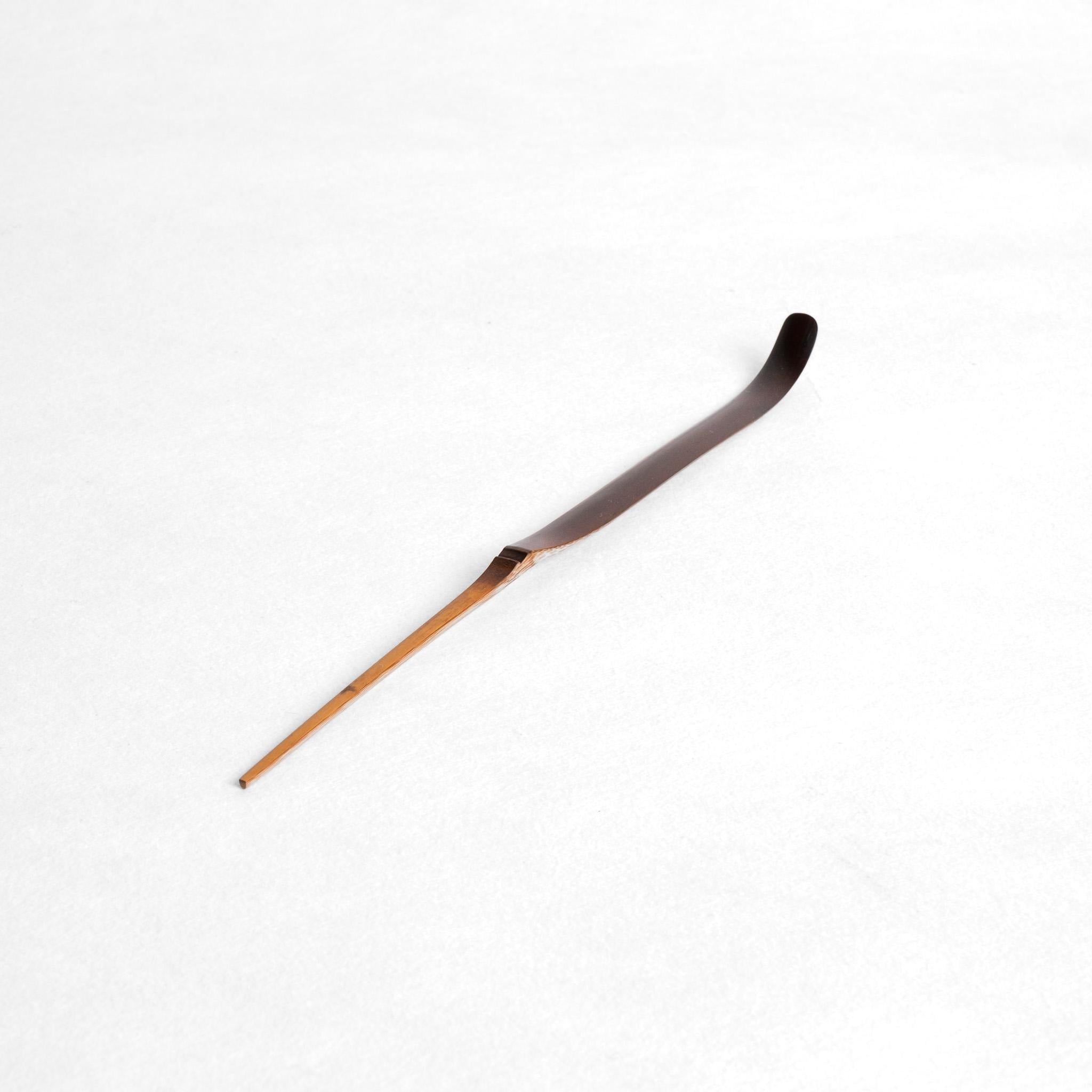 Susutake Chinese Style Chashaku (U) - Toru Hatsuta