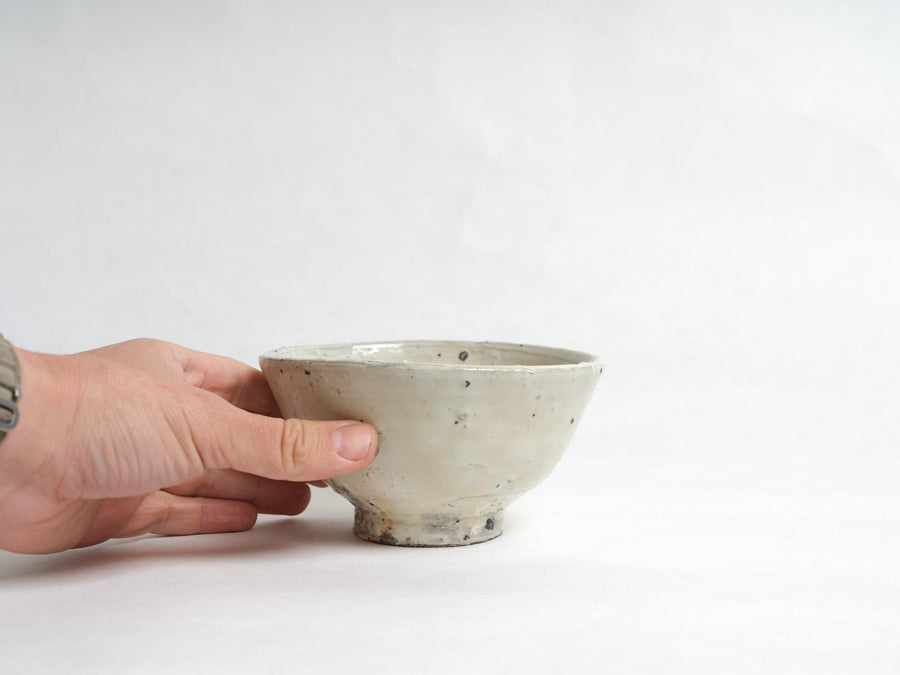 Speckled Glaze Chawan - Shigeyoshi Morioka