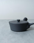 Nankei Flat Bottom Kyusu - Black