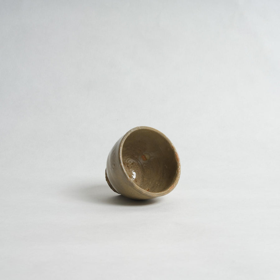 No. 2 Natural Glaze Yunomi - Shigeyoshi Morioka