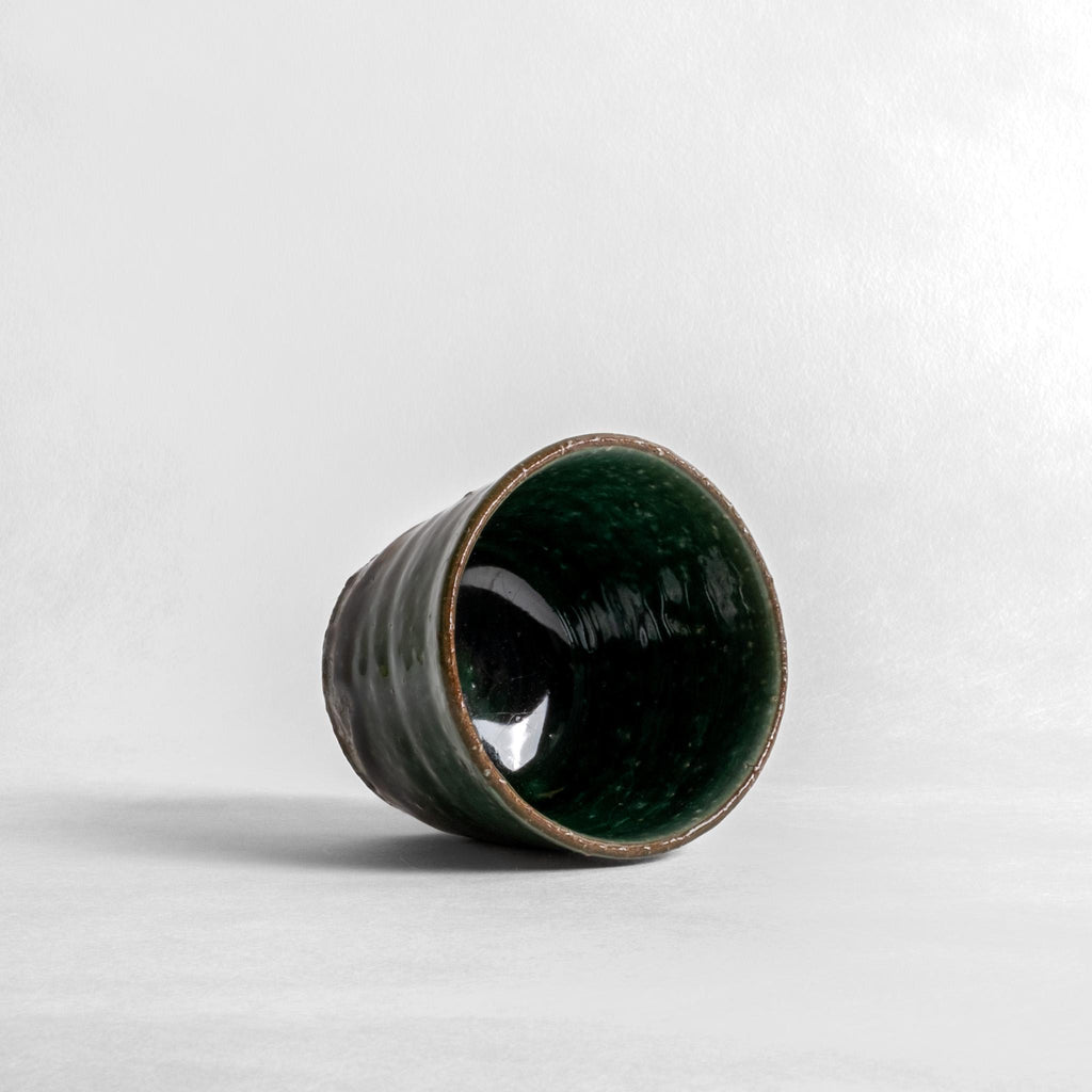 Asahikawa Choko Tea Cup (Green) - Kazuhiko Kudō
