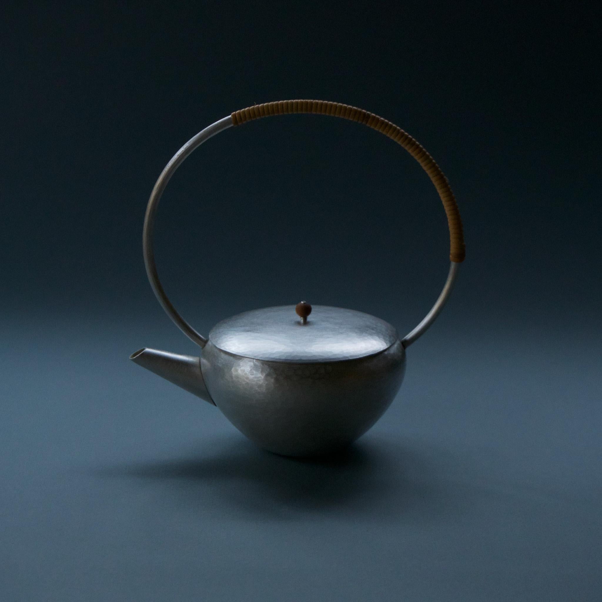Silver Plated Copper Teapot #1 - Yumi Nakamura (pre-order)